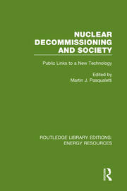 Nuclear Decommissioning and Society: Public Links to a New Technology book cover