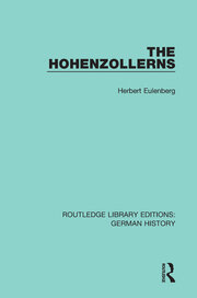 The Hohenzollerns book cover