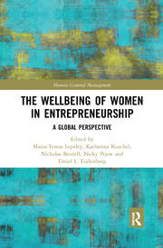 The Wellbeing of Women in Entrepreneurship: A Global Perspective book cover