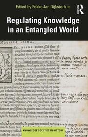 Regulating Knowledge in an Entangled World book cover