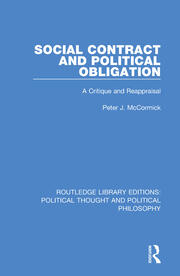 Social Contract and Political Obligation: A Critique and Reappraisal book cover