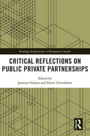 Critical Reflections on Public Private Partnerships book cover