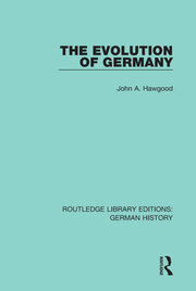 The Evolution of Germany book cover