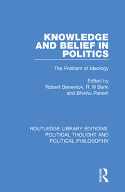 Knowledge and Belief in Politics: The Problem of Ideology book cover