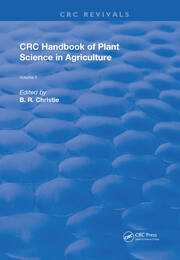 CRC Handbook of Plant Science in Agriculture book cover