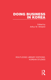 Doing Business in Korea book cover