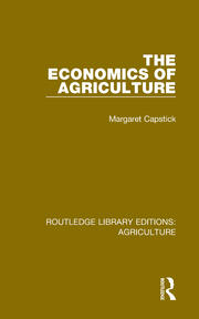 The Economics of Agriculture book cover