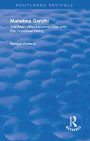 Mahatma Gandhi: The Man who Became One with the Universal Being book cover