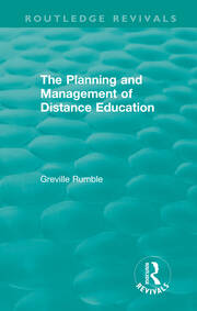 The Planning and Management of Distance Education book cover