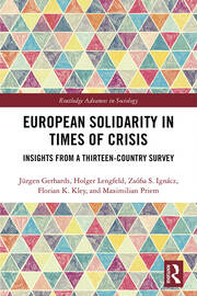 European Solidarity in Times of Crisis: Insights from a Thirteen-Country Survey book cover