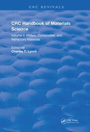 CRC Handbook of Materials Science: Material Composites and Refractory Materials book cover