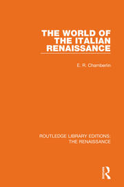 The World of the Italian Renaissance book cover