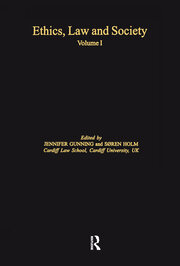 Ethics, Law and Society: Volume I book cover