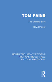 Tom Paine: The Greatest Exile book cover