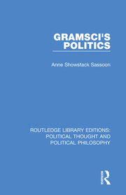Gramsci's Politics book cover