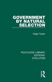 Government by Natural Selection book cover