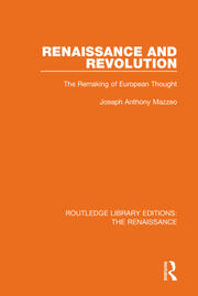 Renaissance and Revolution: The Remaking of European Thought book cover