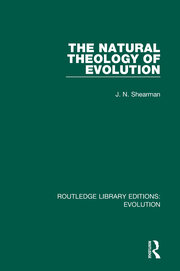 The Natural Theology of Evolution book cover