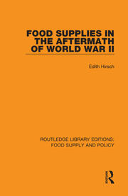 Food Supplies in the Aftermath of World War II book cover