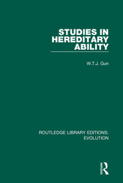 Studies in Hereditary Ability book cover