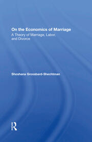 On The Economics Of Marriage book cover