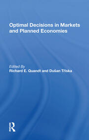 Optimal Decisions In Markets And Planned Economies book cover