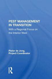 Pest Management In Transition: With A Regional Focus On The Interior West book cover