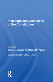 Philosophical Dimensions Of The Constitution book cover
