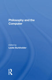 Philosophy And The Computer book cover
