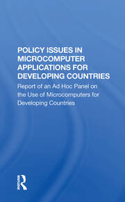 Policy Issues In Microcomputer Applications For Developing Countries book cover