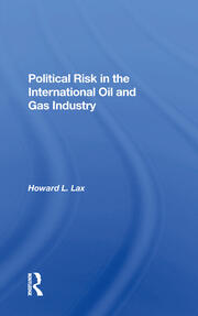 Political Risk In The International Oil And Gas Industry book cover
