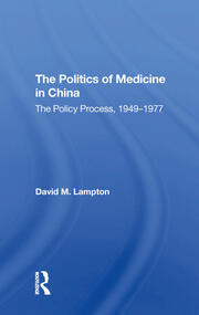 Politics Medicine China book cover