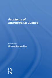 Problems Of International Justice book cover