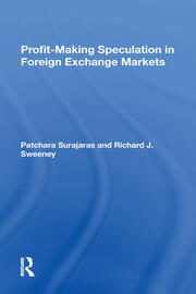 Profitmaking Speculation In Foreign Exchange Markets book cover