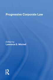 Progressive Corporate Law book cover