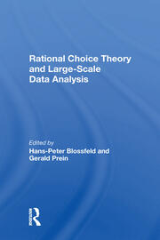 Rational Choice Theory And Largescale Data Analysis book cover