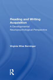 Reading And Writing Acquisition: A Developmental Neuropsychological Perspective book cover