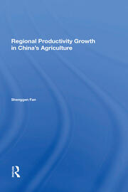 Regional Productivity Growth In China's Agriculture book cover