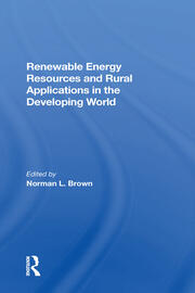 Renewable Energy Resources And Rural Applications In The Developing World book cover