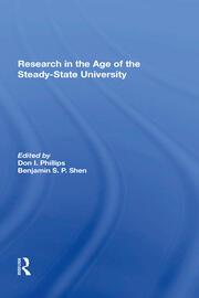 Research In The Age Of The Steadystate University book cover