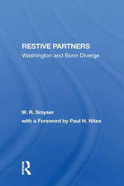 Restive Partners: Washington And Bonn Diverge book cover