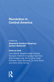 Revolution In Central America book cover