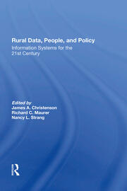 Rural Data, People, And Policy: Information Systems For The 21st Century book cover