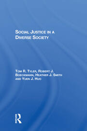 Social Justice In A Diverse Society book cover