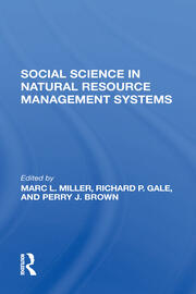Social Science In Natural Resource Management Systems book cover
