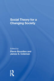 Social Theory For A Changing Society book cover