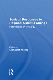 Societal Responses To Regional Climatic Change: Forecasting By Analogy book cover