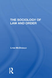Sociology Of Law & Order book cover
