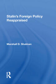 Stalin's Foreign Policy Reappraised book cover