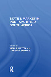 State And Market In Postapartheid South Africa book cover